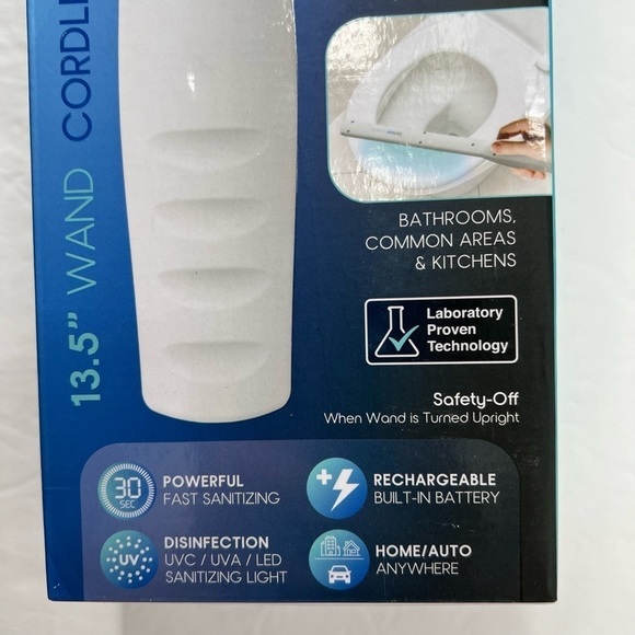 ionUV Sanitizer UV Wand Cordless/Rechargeable NEW - Picture 3 of 4